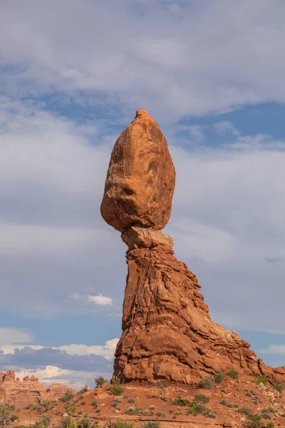 犹他州光秃岩拱门国家公园 — 图库照片