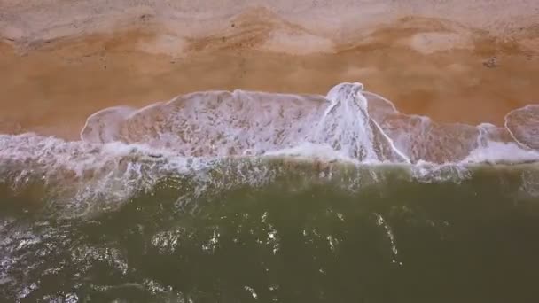 海表面の海岸ビーチ — ストック動画