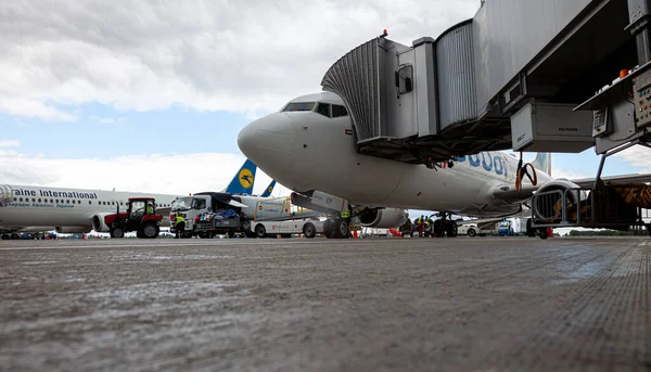 Ukraine Kyiv July 2020 Passenger Aircraft Boeing 737 800 Next — Stock Photo, Image
