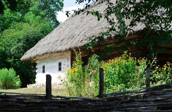 Ukrainian small building. Ukraine building style