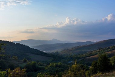 Muhteşem Manzara Karpat Dağları Sabah
