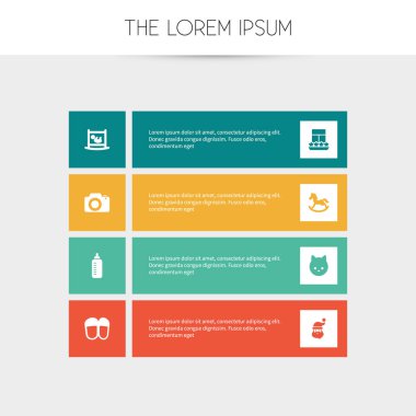 8 düzenlenebilir yakınları simgeler kümesi. Terlik, kamera, kedi ve daha fazlası gibi simgeler içerir. Web, mobil, UI ve Infographic tasarım için kullanılabilir.