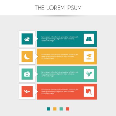 8 düzenlenebilir yolculuk simgeler kümesi. Kamera, güneşli hava, uçak ve daha fazlası gibi simgeler içerir. Web, mobil, UI ve Infographic tasarım için kullanılabilir.