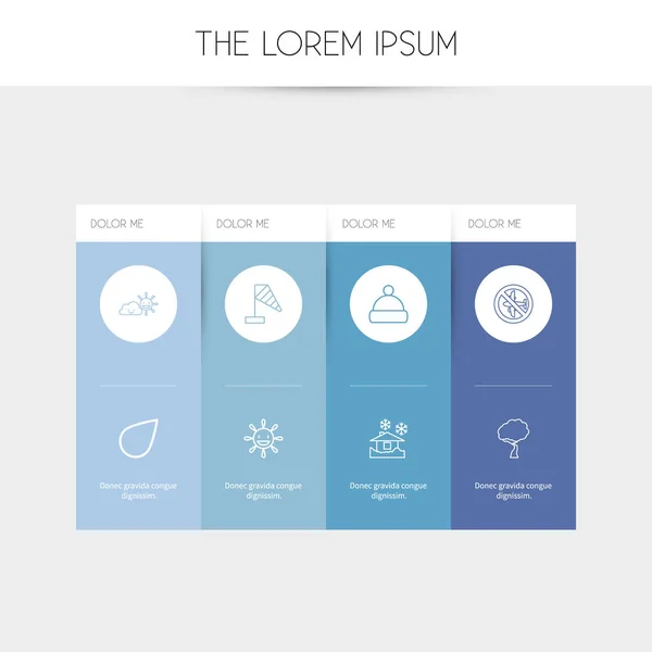 Satz von 8 editierbaren Klima-Symbolen Zeilenstil. enthält Symbole wie Flugzeug verboten, Frost, Drop und vieles mehr. kann für Web-, Mobil-, UI- und Infografik-Design verwendet werden. — Stockfoto