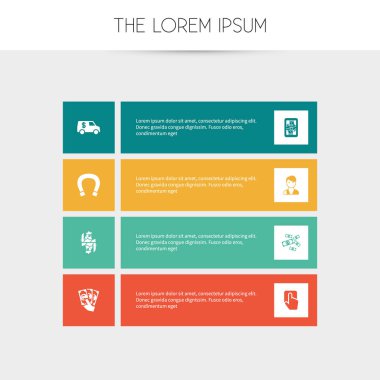 8 düzenlenebilir iş simgeler kümesi. Kral, at nalı, dolar ile kamyon ve daha fazlası gibi simgeler içerir. Web, mobil, UI ve Infographic tasarım için kullanılabilir.