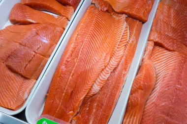 Somon Balık et doku. Arka plan, 