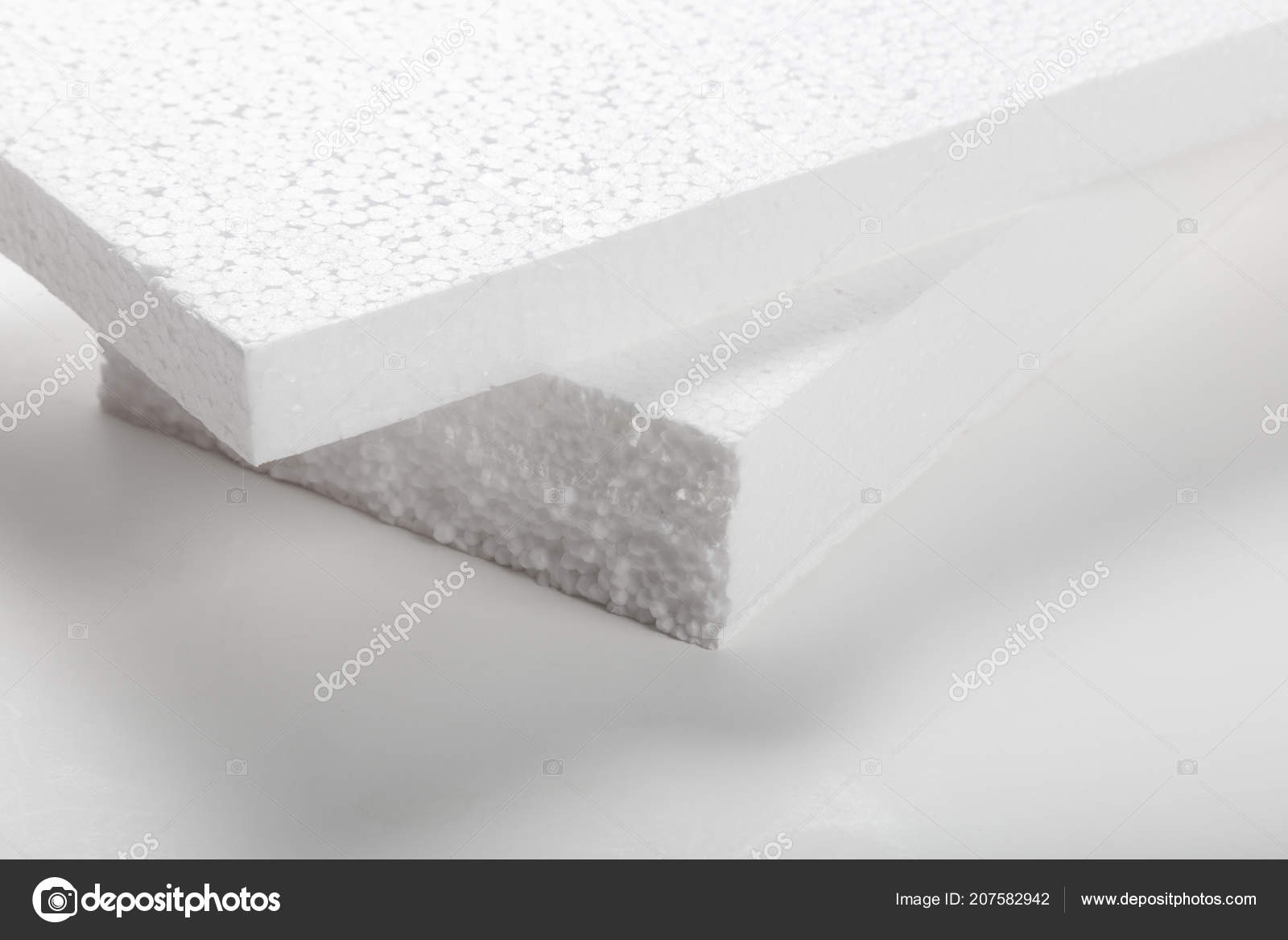 White Foam Board Close Packaging Material Stock Photo by ©Devon 207582942