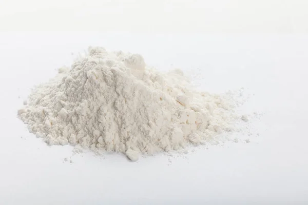 Harina Trigo Blanco Ingrediente Alimentario Cerca — Foto de Stock