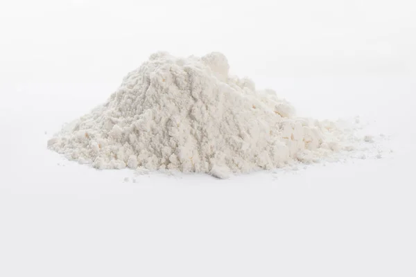 Farinha Trigo Branco Ingrediente Alimentar Perto — Fotografia de Stock