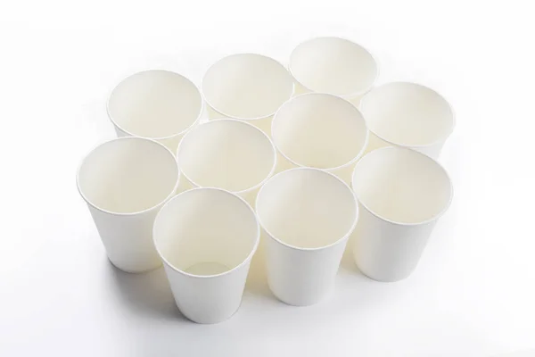 Tazza Caffè Libro Bianco Sfondo Bianco — Foto Stock