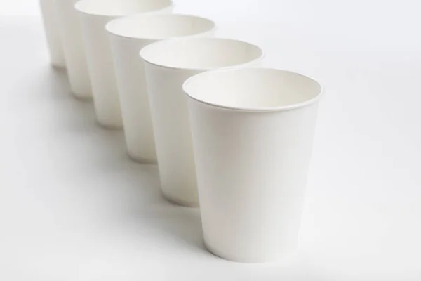 Tazza Caffè Libro Bianco Sfondo Bianco — Foto Stock