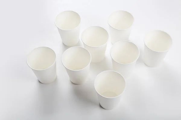 Tazza Caffè Libro Bianco Sfondo Bianco — Foto Stock