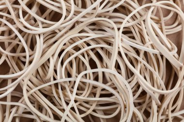 Sarı lastik bant yakın arka plan için 