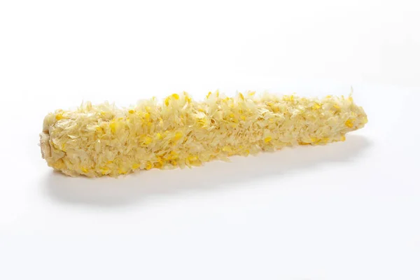 トウモロコシの黄色コアをクローズ アップ — ストック写真