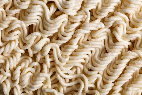 Dry Fastfood Noodles Background Close — Stock Photo, Image