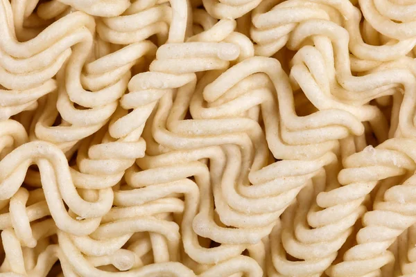 Dry Fastfood Noodles Background Close — Stock Photo, Image