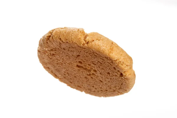 Cookie Isoliert Auf Weißem Hintergrund Nahaufnahme — Stockfoto