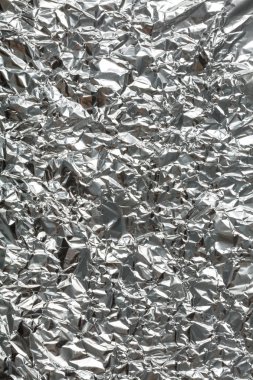 Alüminyum folyo için arka plan rulo, yakın çekim.