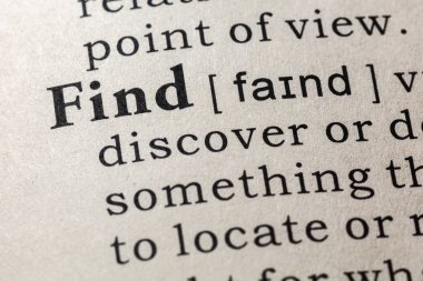 Sözlük, sözlük tanımı kelime bul sahte. anahtar açıklayıcı kelimeler de dahil olmak üzere.