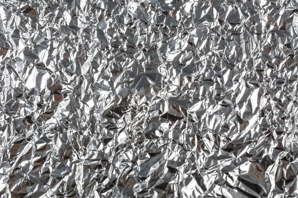 Алюминиевая Фольга Заднего Плана Закрыть — стоковое фото