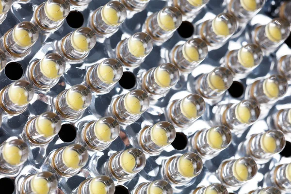 Led パネル光 貯蓄エネルギー消費量 — ストック写真