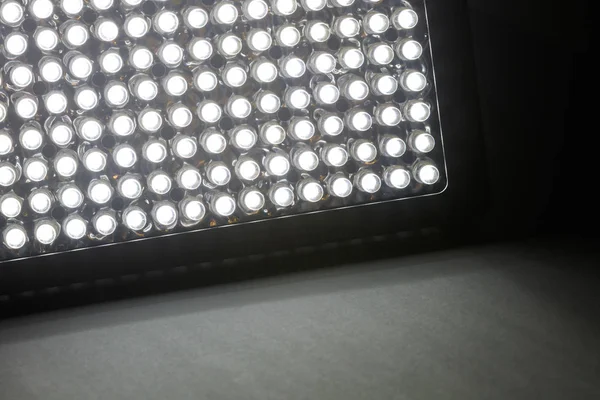 Led Panel Light Savings Energy Consumption — Stock Photo, Image