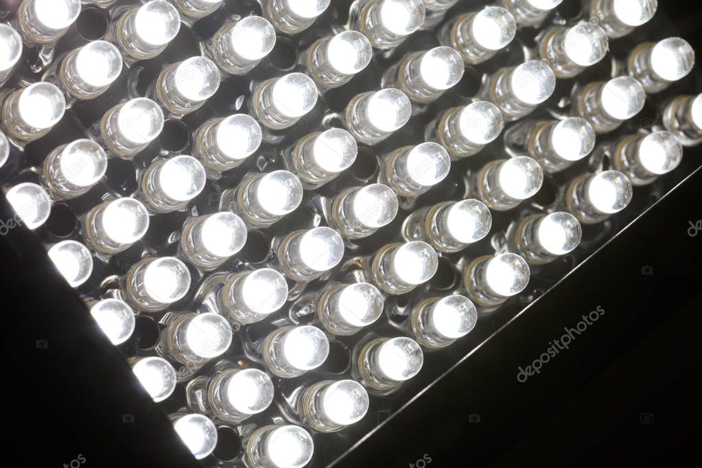 led panel light, savings on energy consumption.