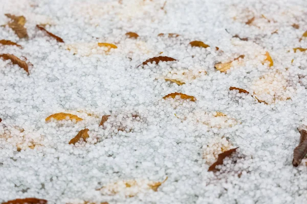 Hail Ice Balls Close Background — Stock Photo, Image