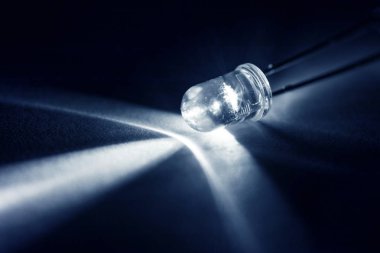 LED ampul, enerji tasarrufu kavramı.