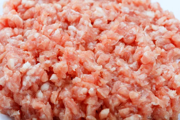 赤い挽き豚肉肉料理背景 — ストック写真