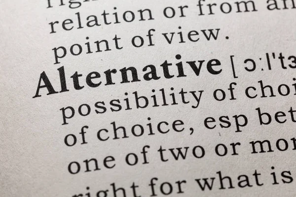 Fake Dictionary Dictionary Definition Word Alternative Including Key Descriptive Words — Stock Photo, Image