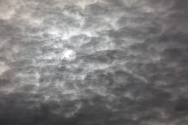 Сонце Хмарами Небо Природи Фон Ванкувер Канади — стокове фото