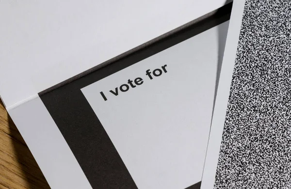 Election Ballot Secrecy Sleeves Concetto Posta Elettronica Documenti Aziendali — Foto Stock