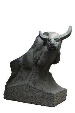 Çin 'de bufalo heykeli