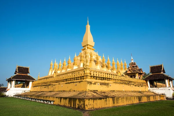 Wat Pha Die Luang Tempel Vientiane Laos — Stockfoto