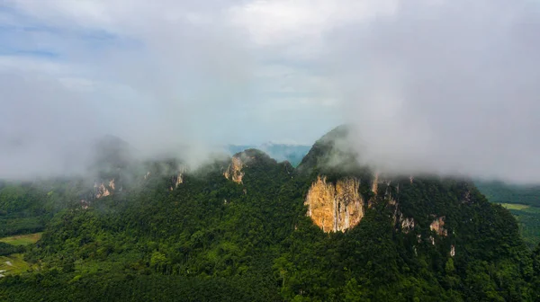 Táj Hegy Krabi Thaiföld — Stock Fotó