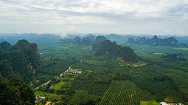 Berglandschaft Krabi Thailand — Stockfoto