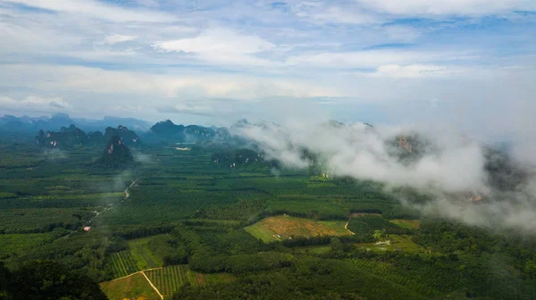 Krajobraz Góry Krabi Tajlandia — Zdjęcie stockowe