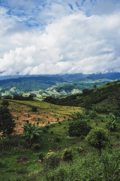 Paisaje Montaña Nan Provincia Tailandia — Foto de Stock