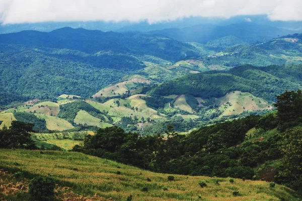 Landscape Mountain Nan Province Thailand — Stock Photo, Image