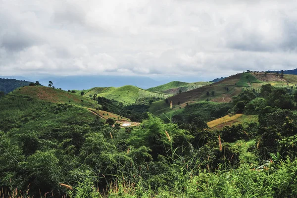 Paisagem Montanha Província Nan Tailândia — Fotografia de Stock