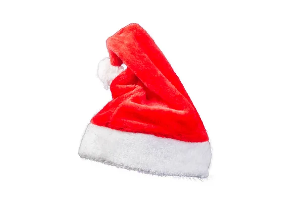 Christmas Hat White Background Clipping Path — Stock Photo, Image