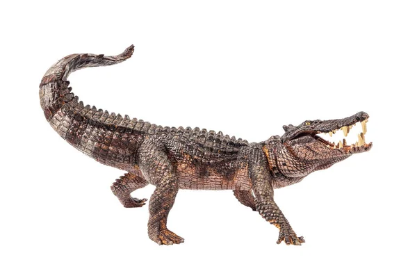 Kaprosuchus, Dinosauro su sfondo bianco — Foto Stock