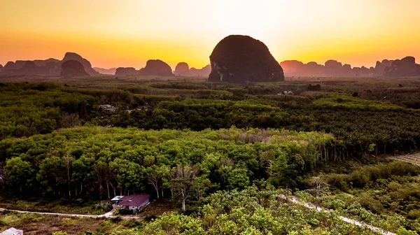 Krajina v provincii v Krabi Thajsko — Stock fotografie