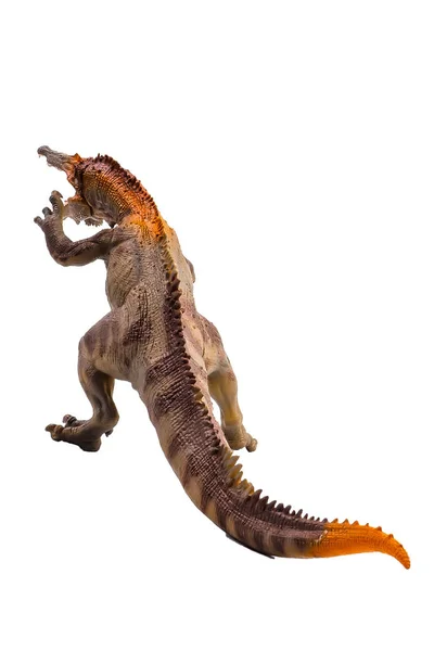 Baryonyx, dinoszaurusz fehér alapon — Stock Fotó