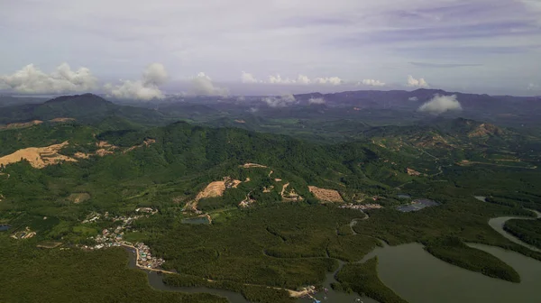 Foto aérea de paisaje Montaña Tailandia —  Fotos de Stock