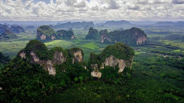 Manzara Mountain Tayland hava fotoğrafı — Stok fotoğraf