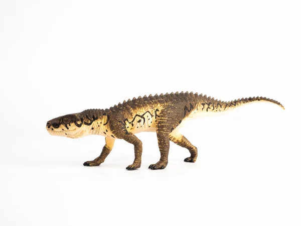Postosuchus Dinosaur na białym tle — Zdjęcie stockowe