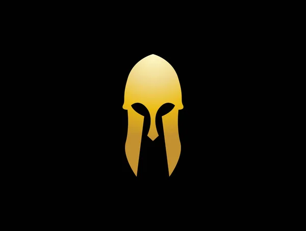 Gladiator Roman Mask Symbol Logo Vektor — Stock vektor