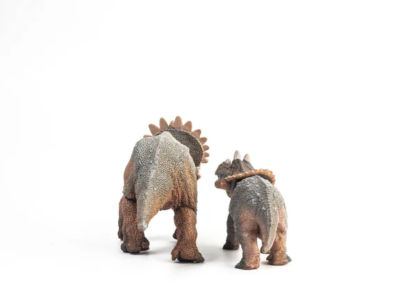 Regaliceratops dinoszaurusz fehér alapon — Stock Fotó